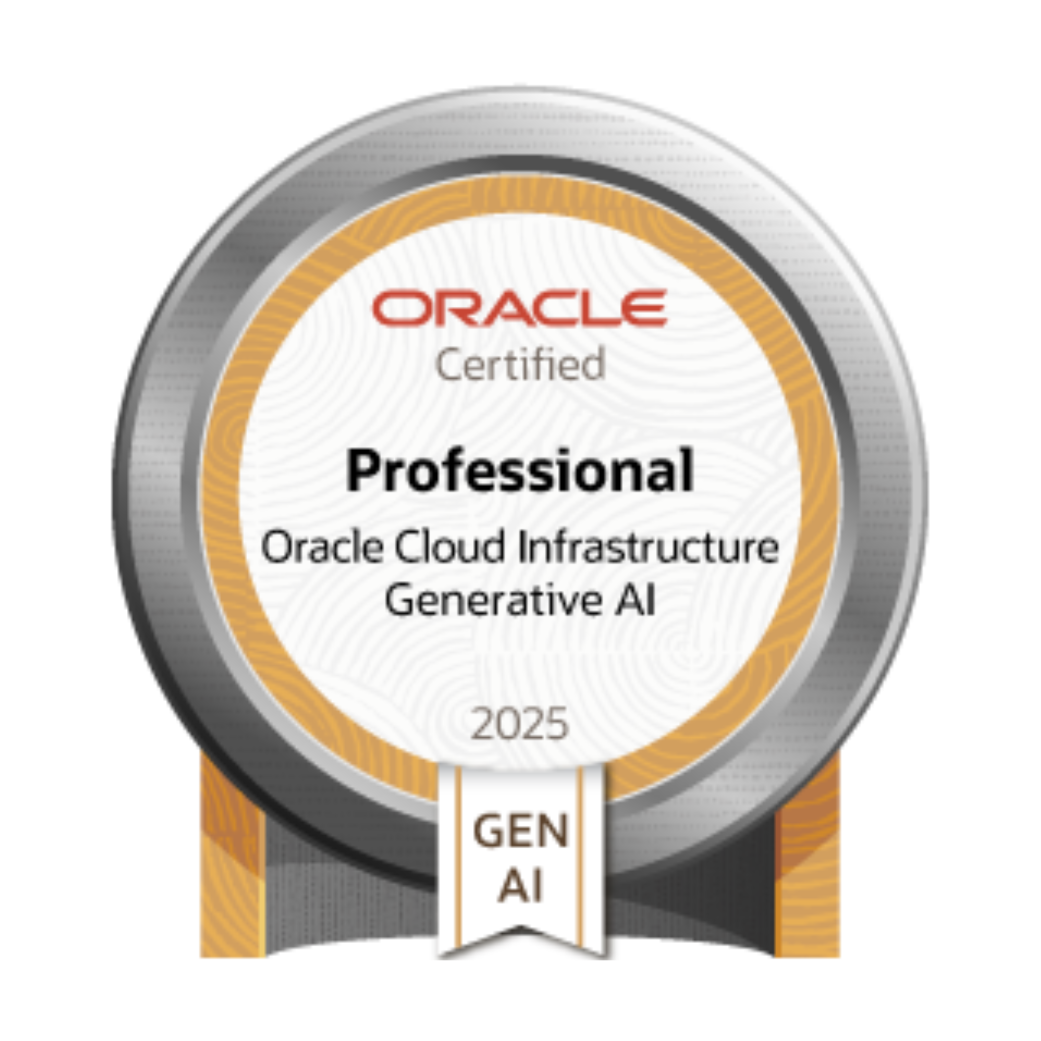 Oracle Cloud Infrastructure 2025 Generative AI Professional
