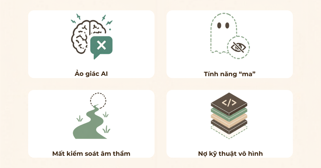 “Điểm mù” và rủi ro của trợ lý AI viết code